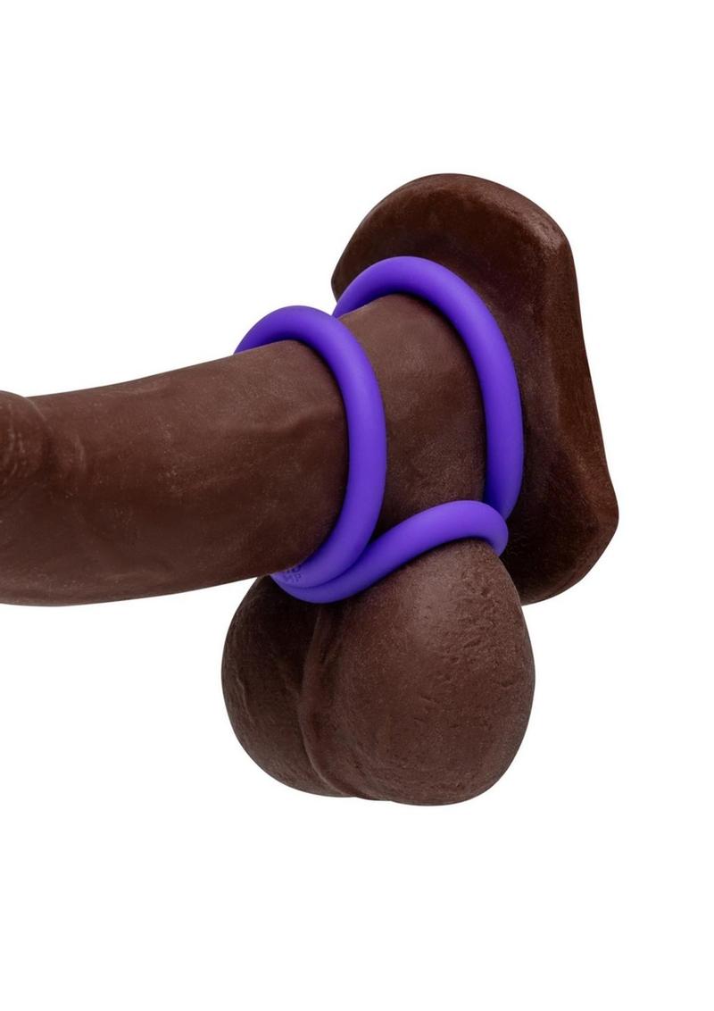 Romp Remix Trio Silicone Penis Rings Triple the Thrill