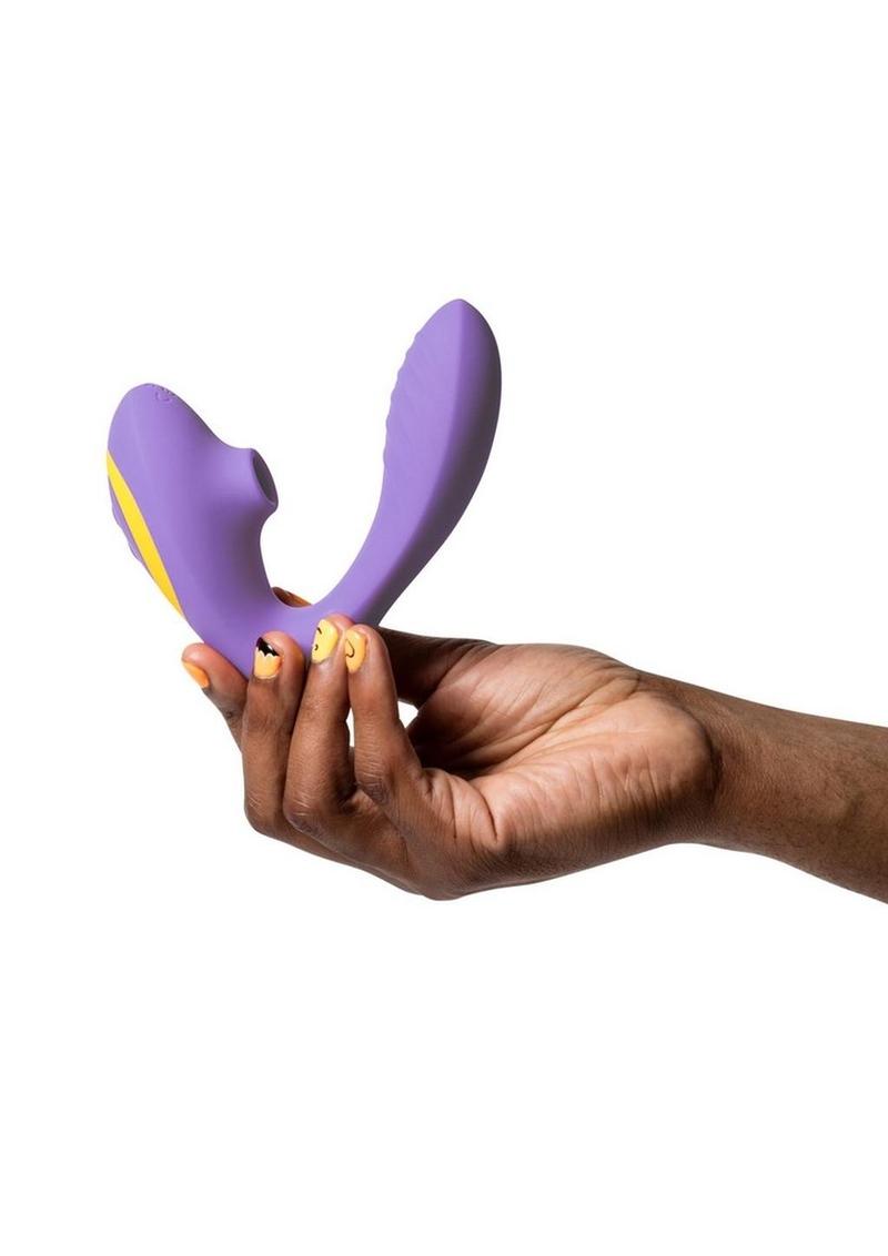 ROMP Reverb G-Spot Vibrator with Clitoral Air Stimulator