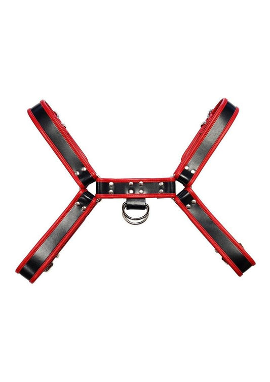 Rouge Over-the-Head Adjustable Leather Front Harness