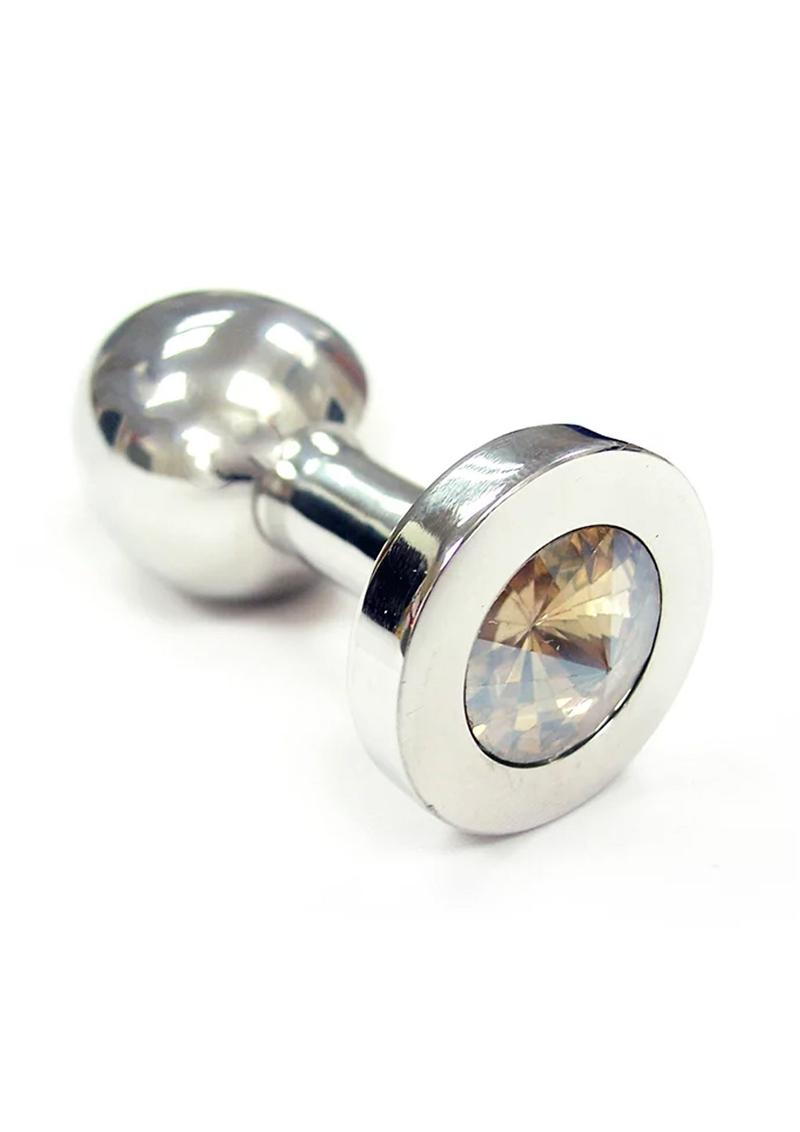 Rouge Smooth Stainless Steel Anal Plug