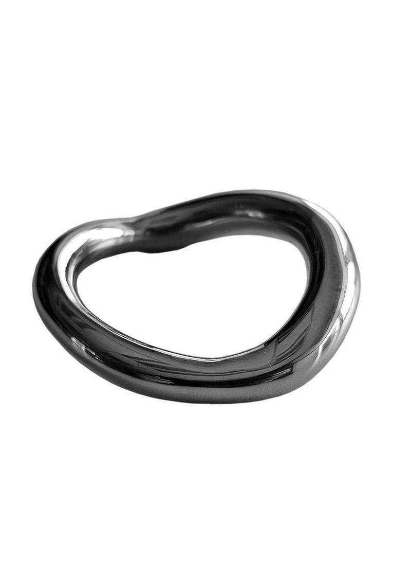 Rouge Stainless Steel Ergonomic Cock Ring With Durable and Stylish
