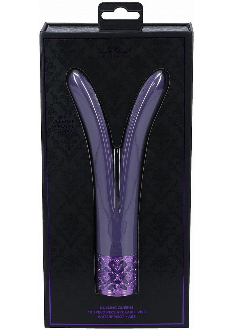 Royal Gems Dueling Queens Silicone Vibrator