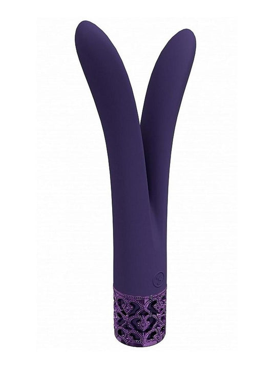 Royal Gems Dueling Queens Silicone Vibrator