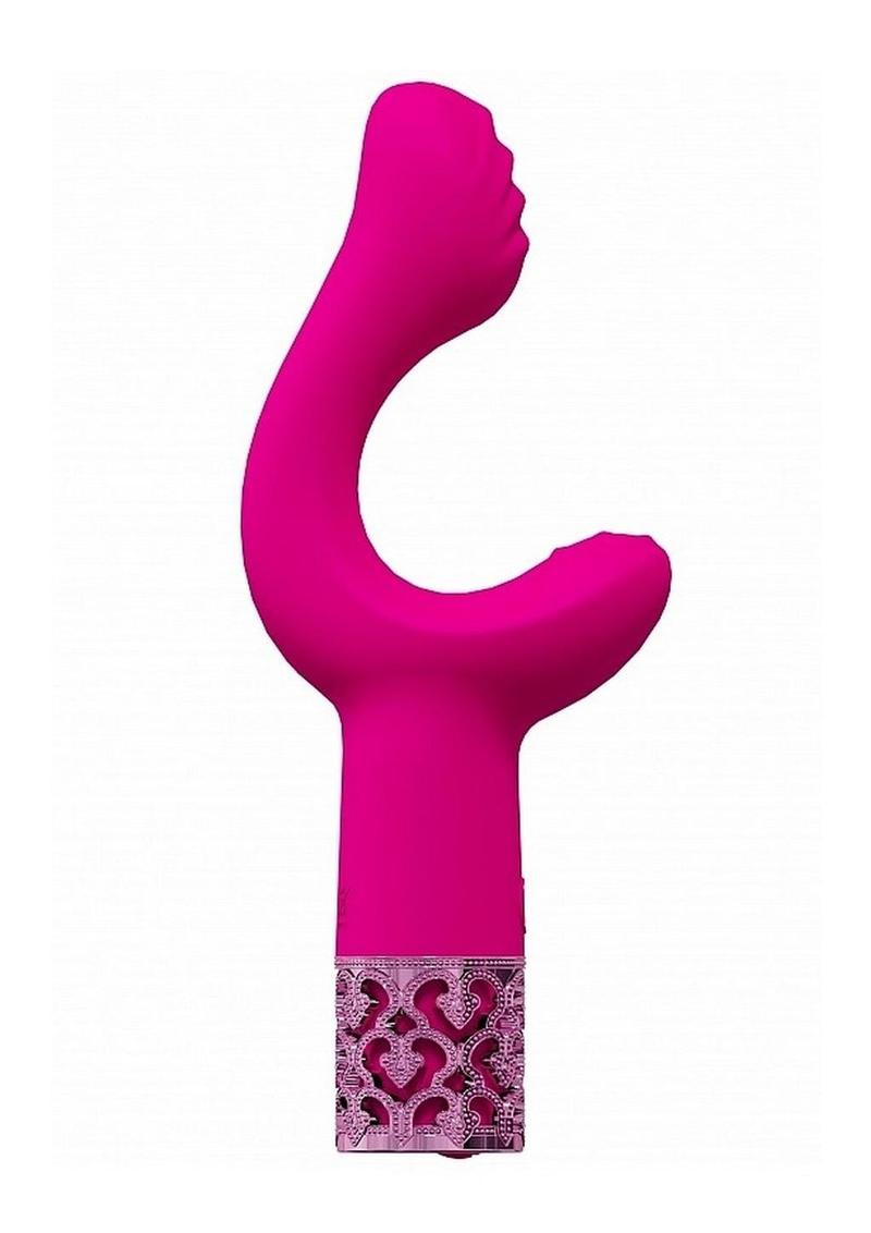 Royal Gems Majestic Waterproof Rechargeable Silicone Vibrator