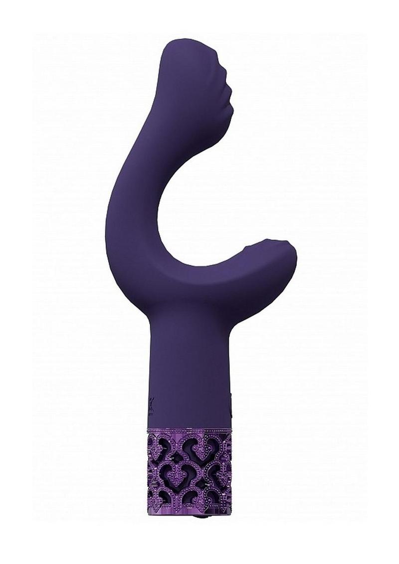 Royal Gems Majestic Waterproof Rechargeable Silicone Vibrator