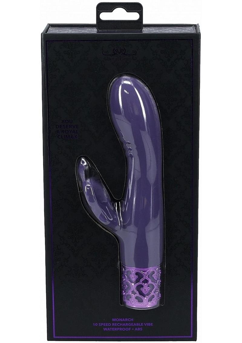 Royal Gems Monarch Rechargeable Rabbit Vibrator