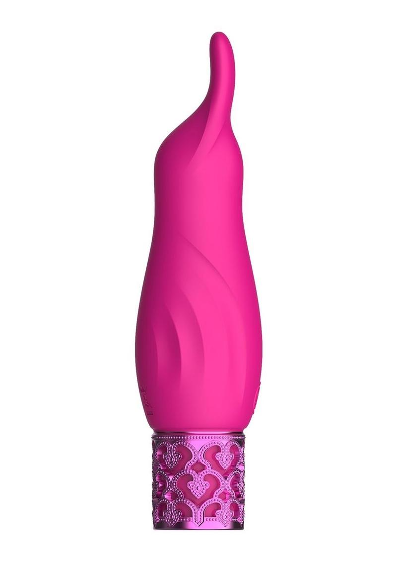 Royal Gems Sparkle Silicone Rechargeable Bullet Vibrator