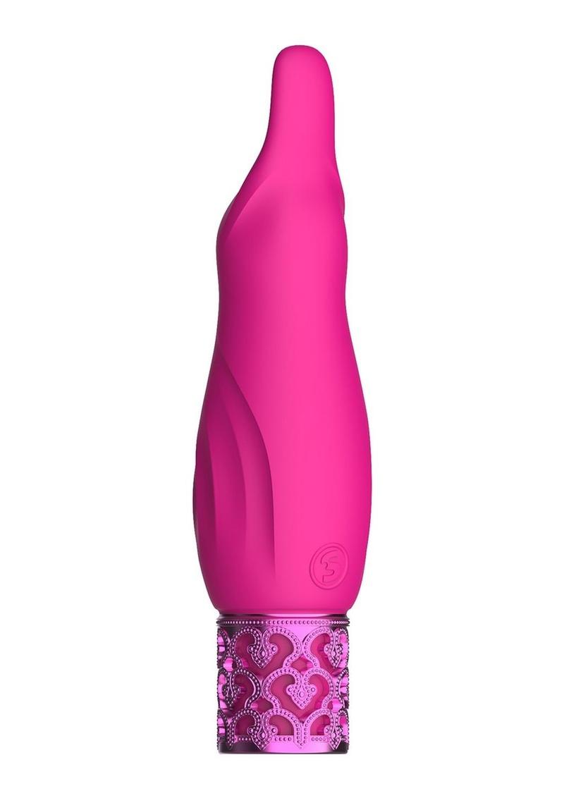 Royal Gems Sparkle Silicone Rechargeable Bullet Vibrator