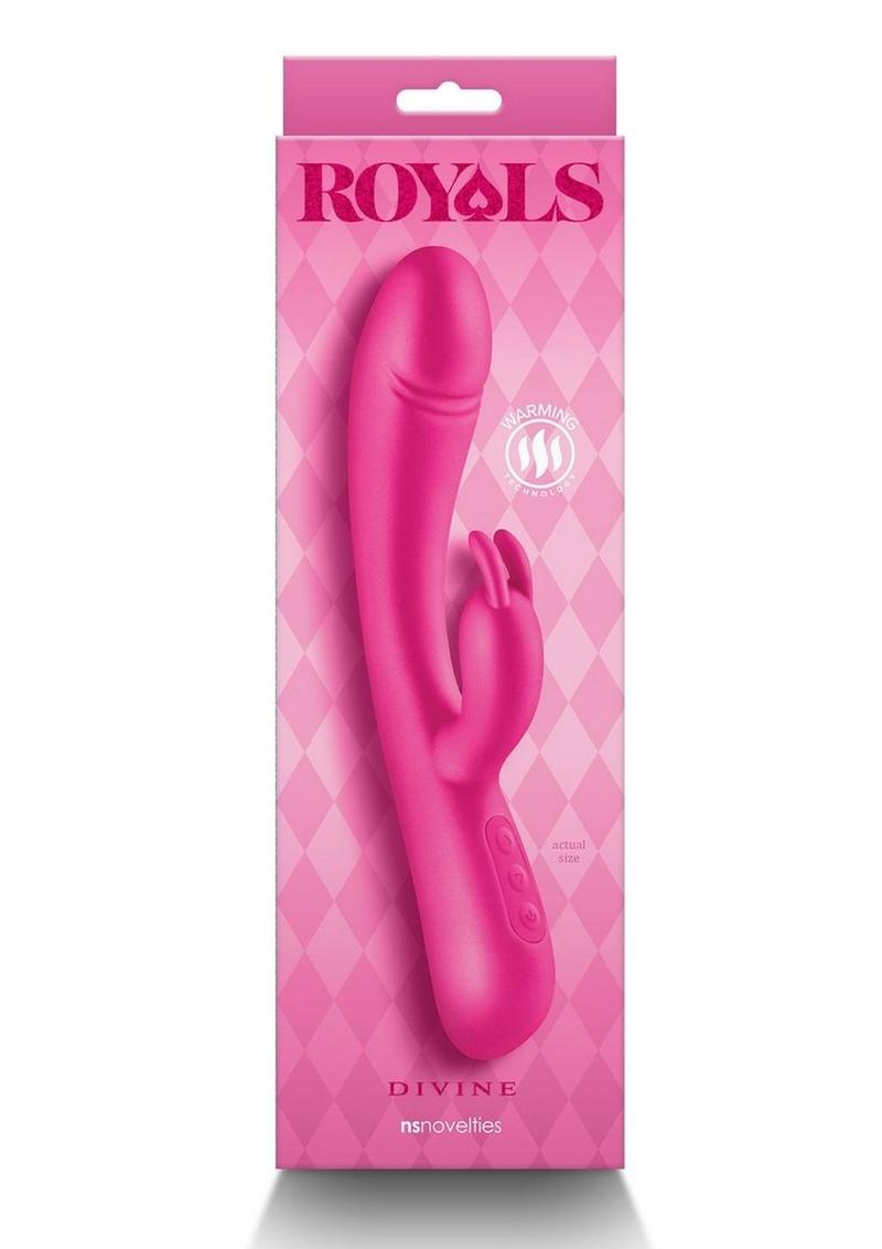 Royals Divine Warming Silicone Rabbit Vibrator