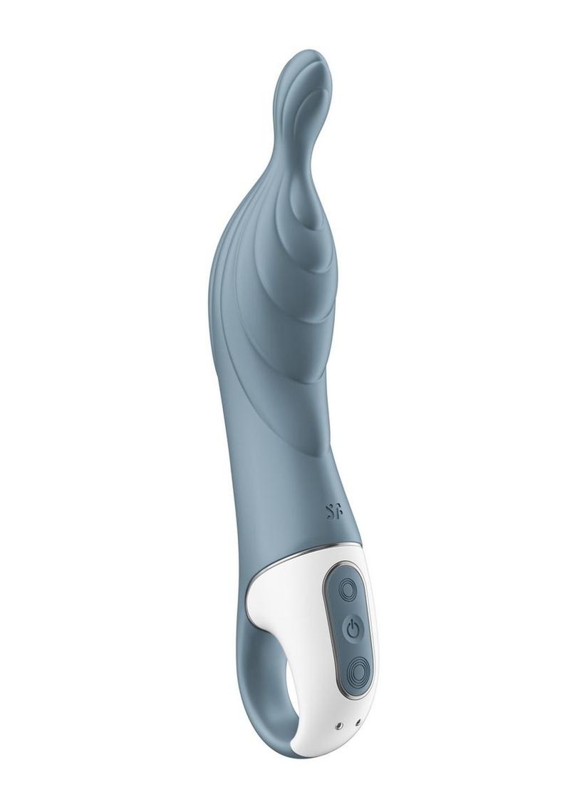 Satisfyer A-Mazing 2 Rechargeable Grey Silicone A-Spot Vibrator
