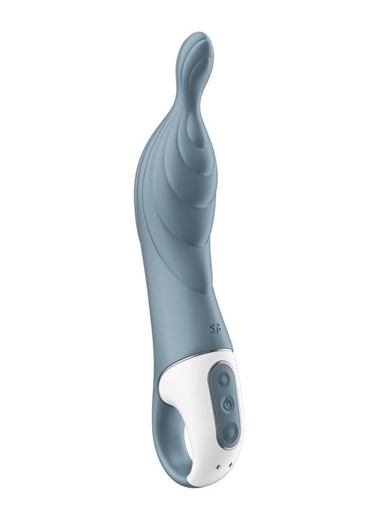 Satisfyer A-Mazing 2 Rechargeable Grey Silicone A-Spot Vibrator