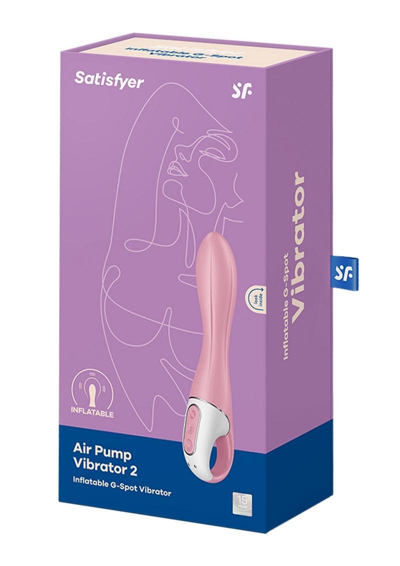 Satisfyer Air Pump Vibrator 2 Rechargeable Silicone Vibrator