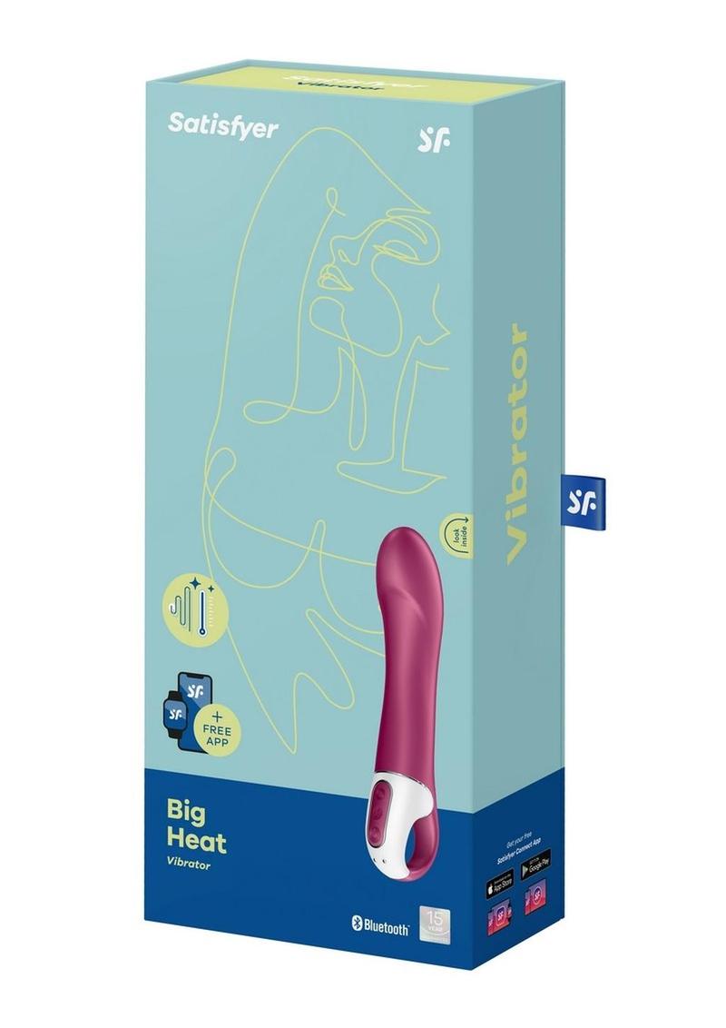 Satisfyer Big Heat App-Controlled Warming G-Spot Vibrator