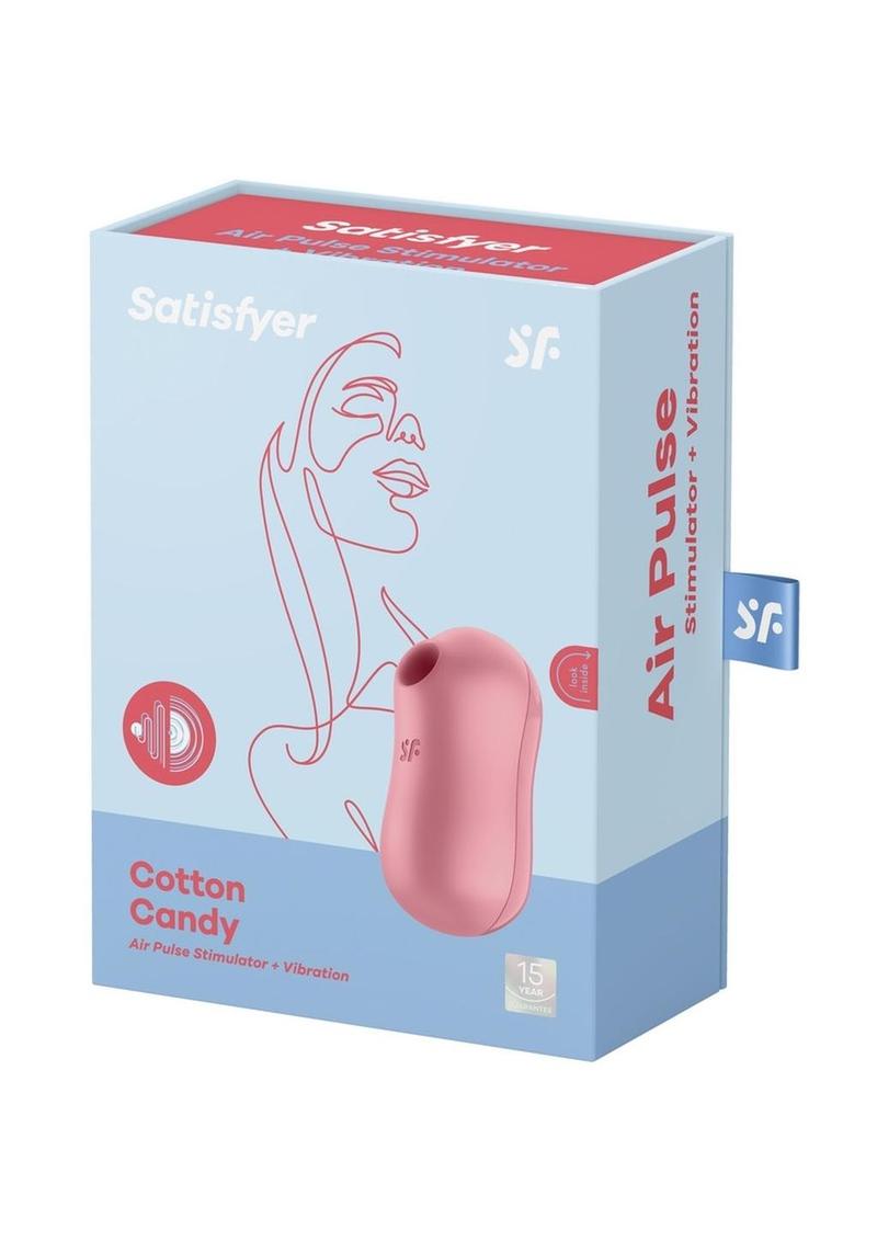 Satisfyer Cotton Candy Air Pulse Clitoral Stimulator with Vibration