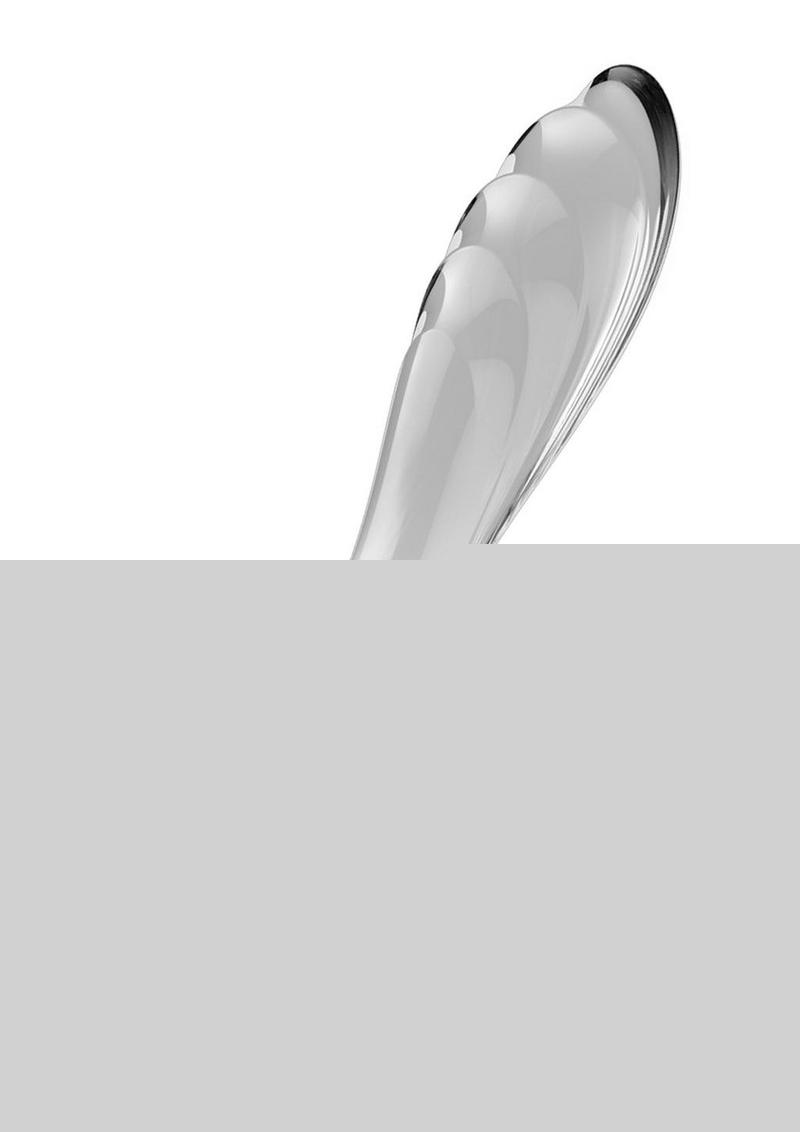Satisfyer Dazzling Crystal Glass Hot And Cold Temperature Play Dildo