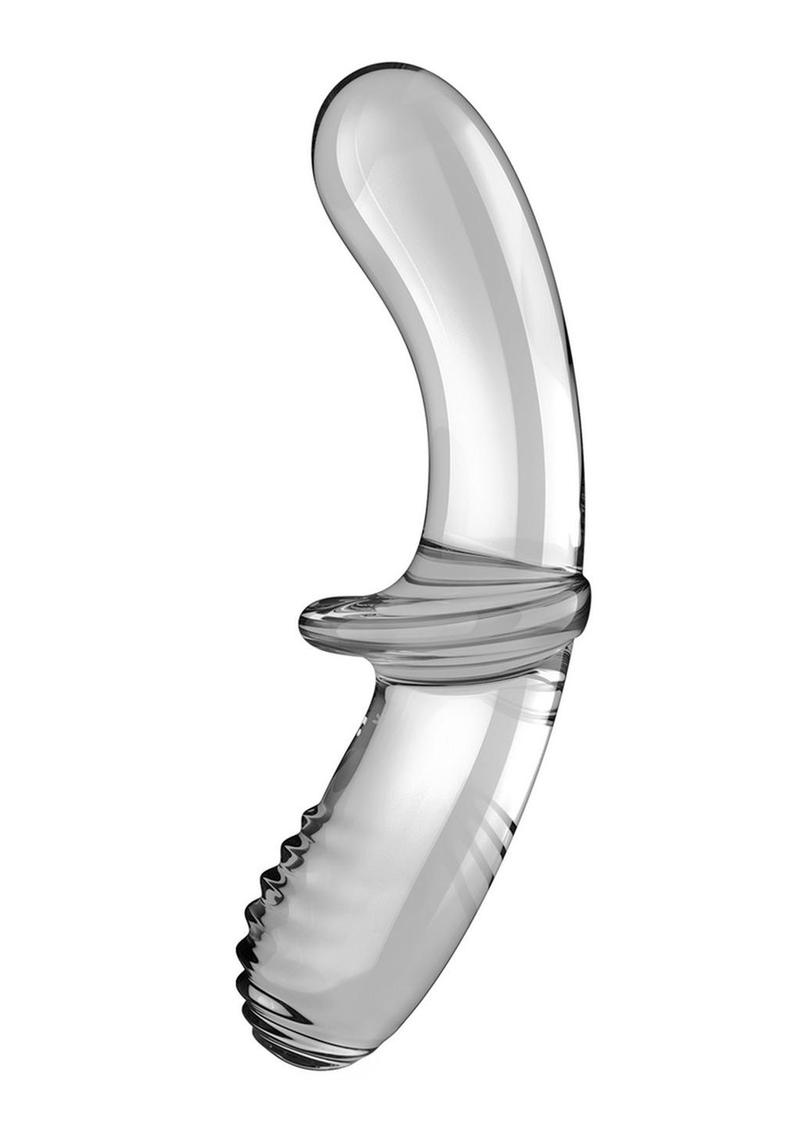 Satisfyer Double Crystal Glass With Versatile Use Dildo