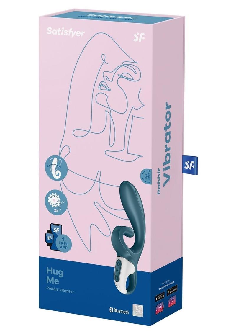 Satisfyer Hug Me Silicone Rabbit Intimate Dual Vibe