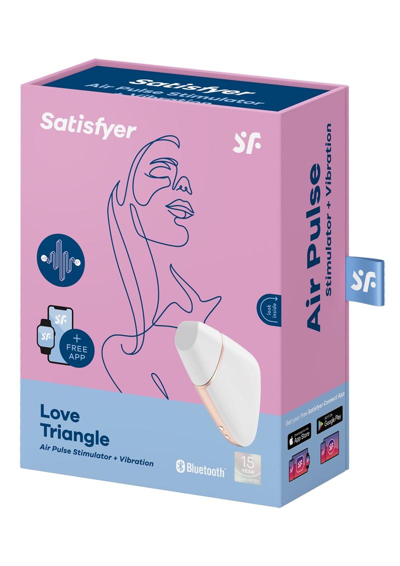Satisfyer Love Triangle Air Pulse Stimulator + Vibration