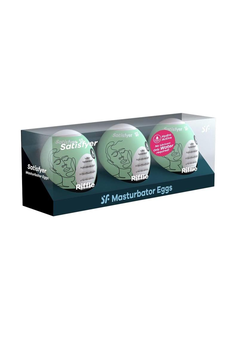 Satisfyer Compact Masturbator Egg 3 Pack Set