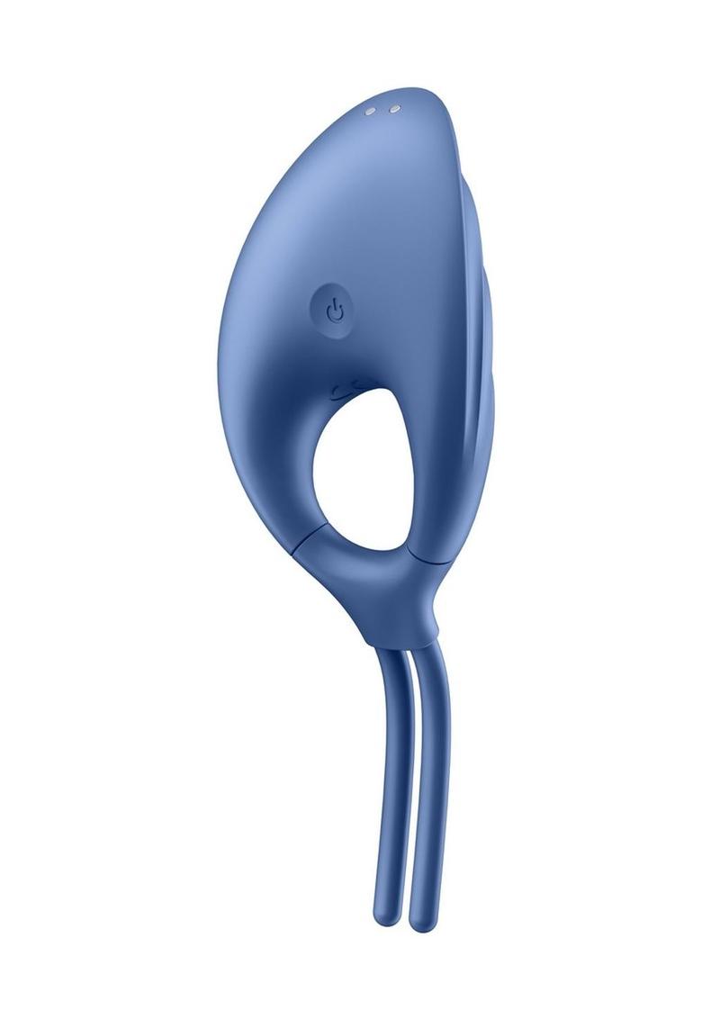 Satisfyer Men Swordsman Silicone Rechargeable And Waterproof Ring