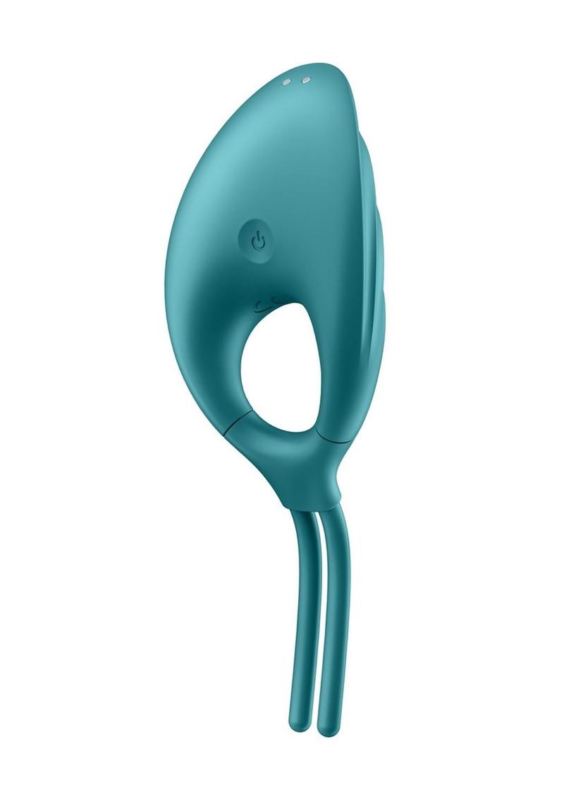 Satisfyer Men Swordsman Silicone Rechargeable And Waterproof Ring