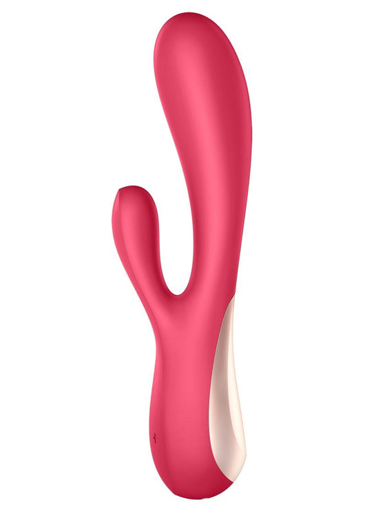 Satisfyer Mono Flex Silky Silicone Rabbit Vibe With Flexible Design
