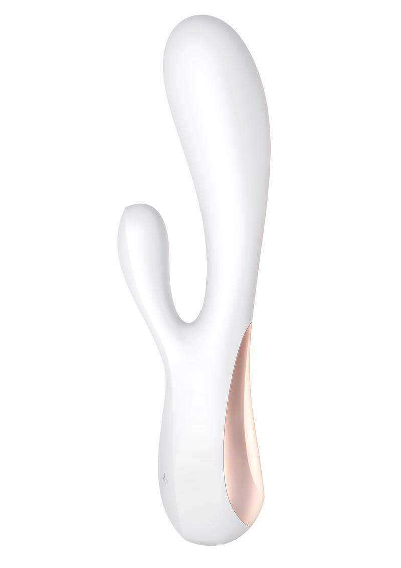 Satisfyer Mono Flex Silky Silicone Rabbit Vibe With Flexible Design