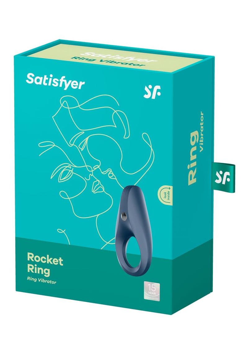 Satisfyer Rocket Ring Silicone Magnetic USB Recharge Cock ring