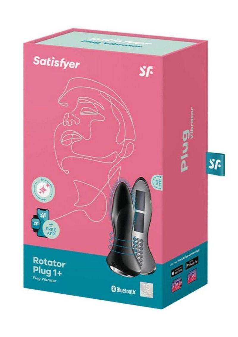 Satisfyer Rotator Plug 1 Plus Vibrating Anal Stimulator