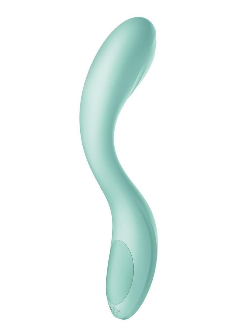 Satisfyer Rrrolling Pleasure Rechargeable Mint Silicone Vibrator