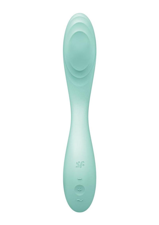 Satisfyer Rrrolling Pleasure Rechargeable Mint Silicone Vibrator