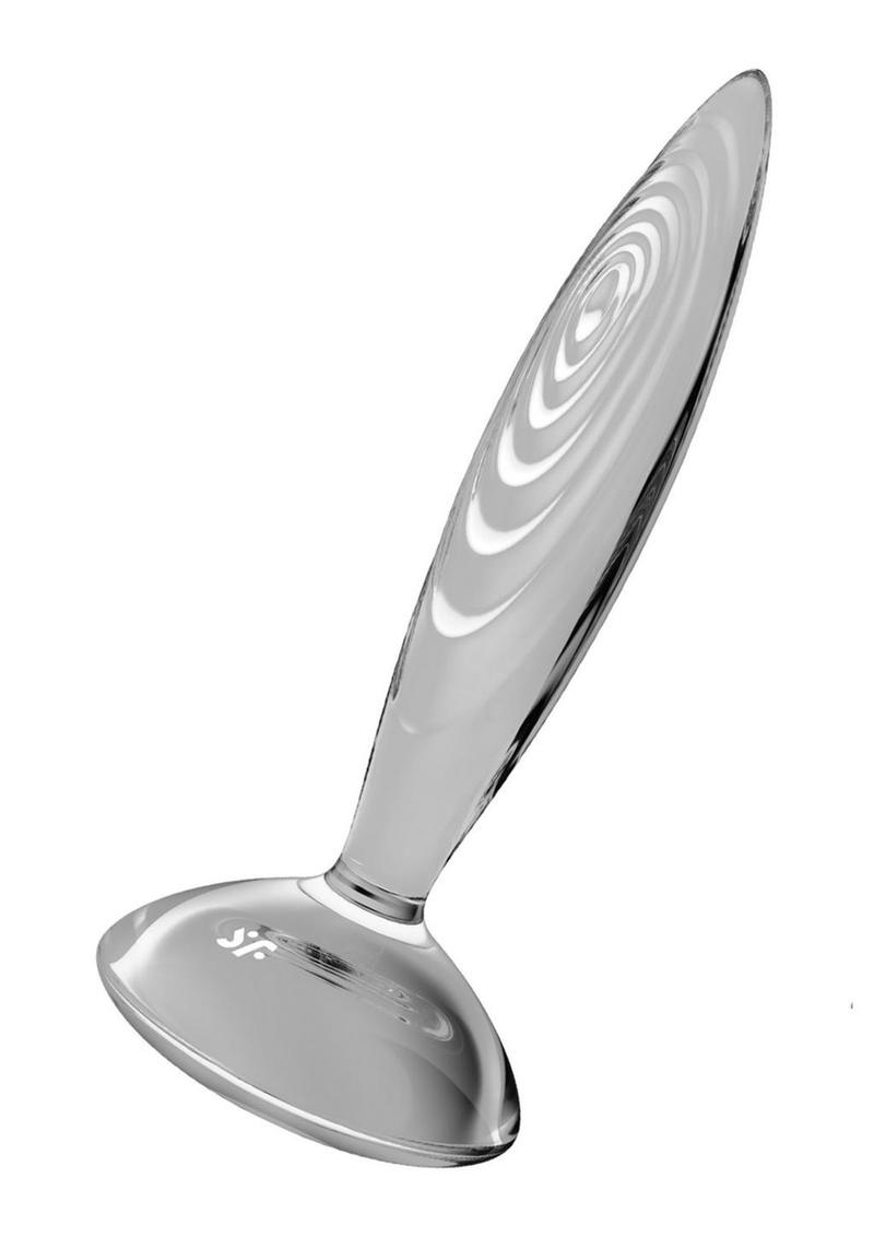 Satisfyer Sparkling  Crystal Glass With Unisex Pleasure Dildo