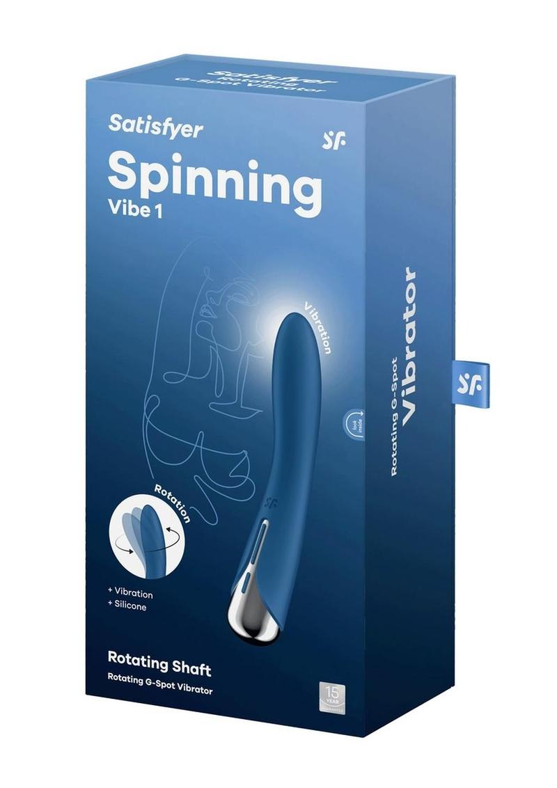 Satisfyer Spinning Vibe 1 Rechargeable Silicone Rotating G-Spot Vibrator