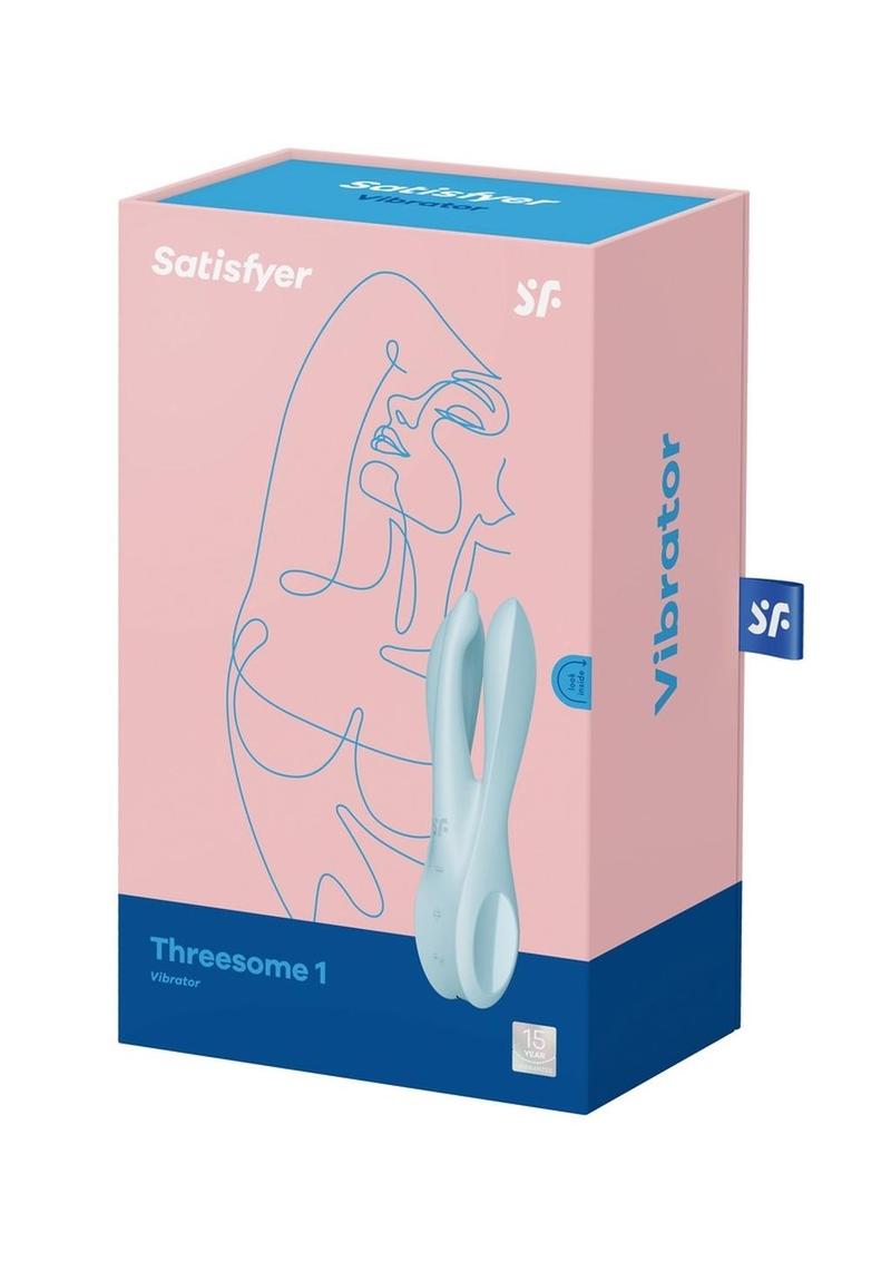 Satisfyer Threesome Rechargeable Silicone Vibrator