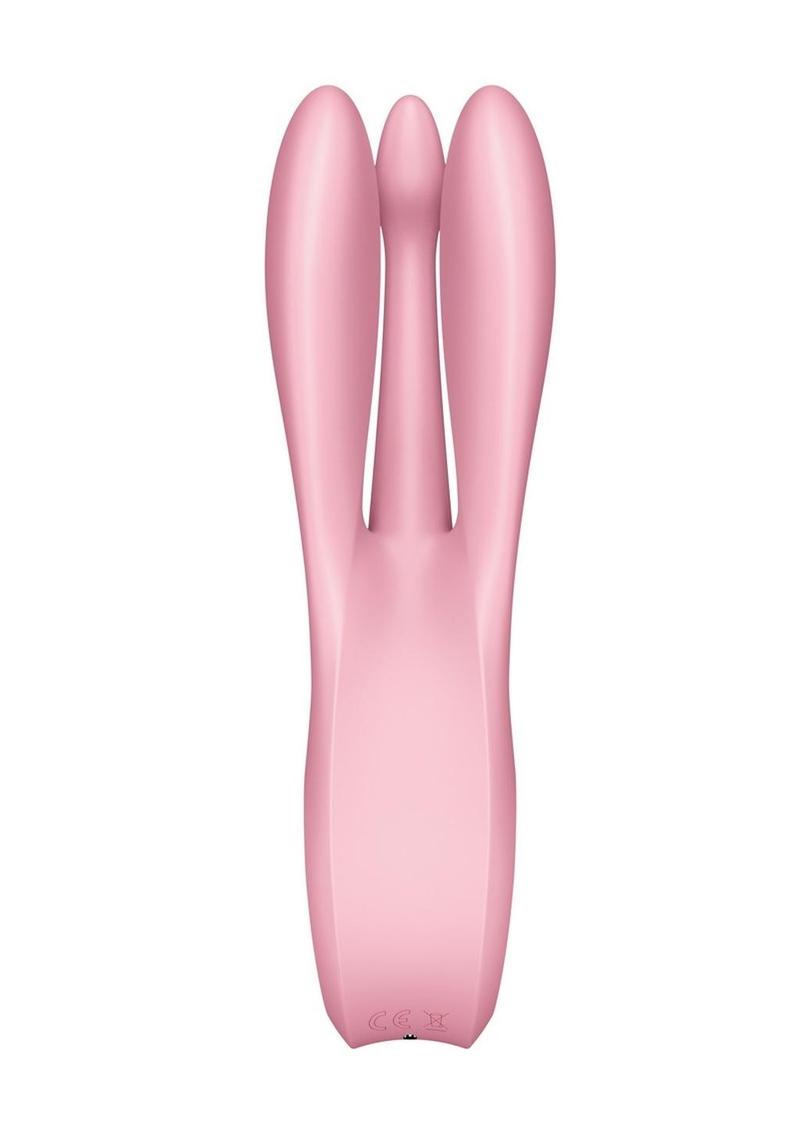 Satisfyer Threesome Rechargeable Silicone Vibrator