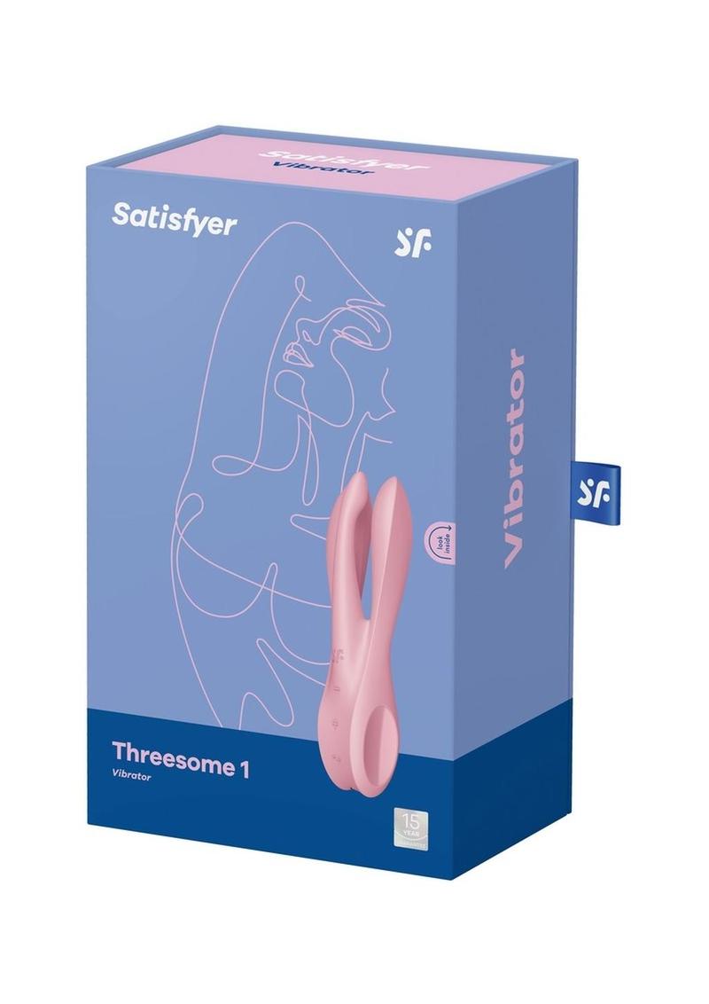 Satisfyer Threesome Rechargeable Silicone Vibrator