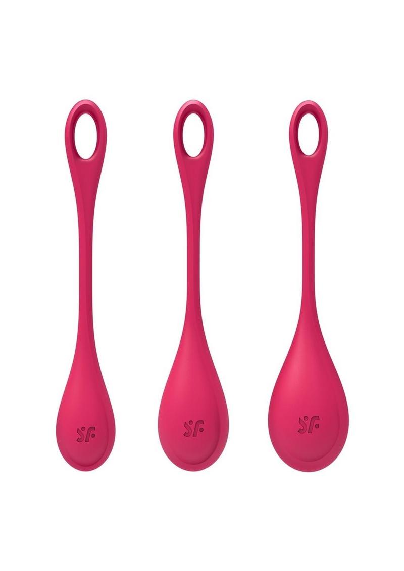 Satisfyer Yoni Power Silicone Weighted Ben Wa Balls Set