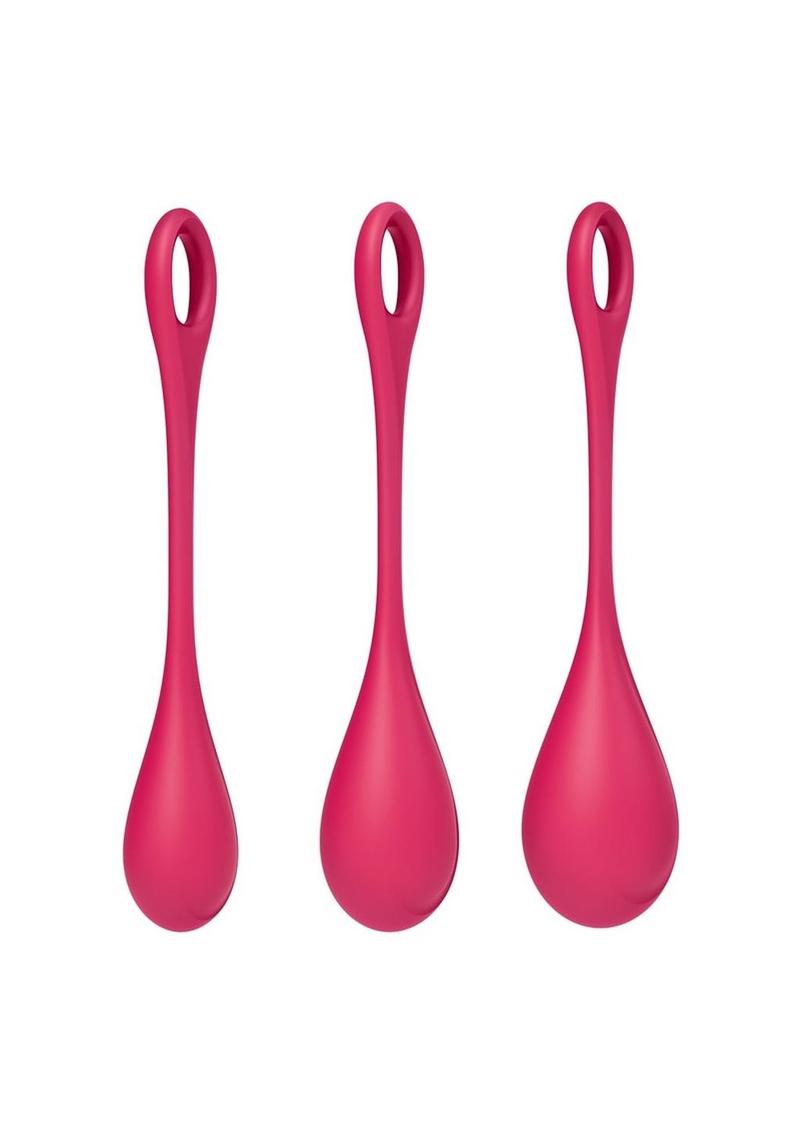 Satisfyer Yoni Power Silicone Weighted Ben Wa Balls Set
