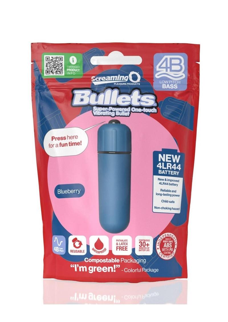 Screaming O 4B Super-Powered One-Touch Vibrating Bullet