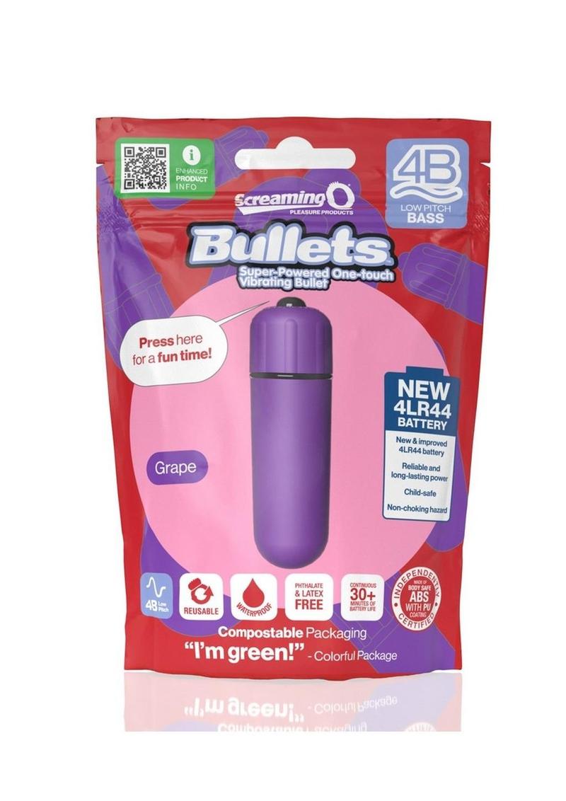 Screaming O 4B Super-Powered One-Touch Vibrating Bullet