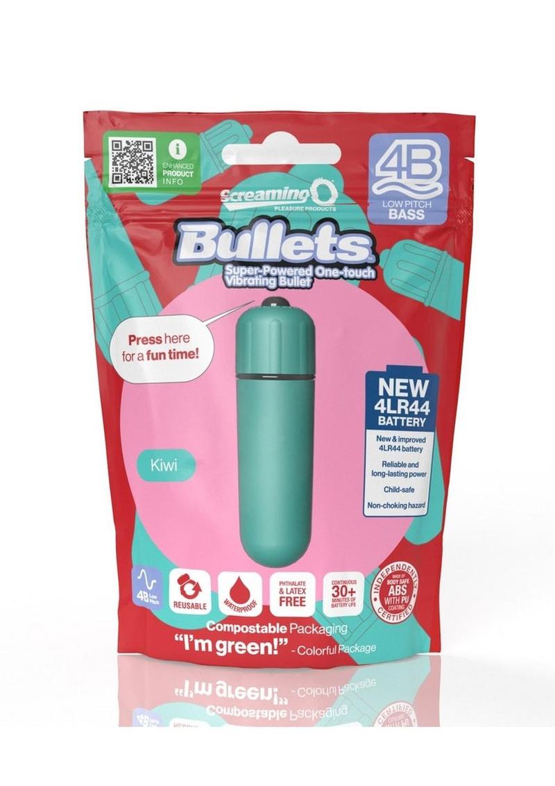 Screaming O 4B Super-Powered One-Touch Vibrating Bullet