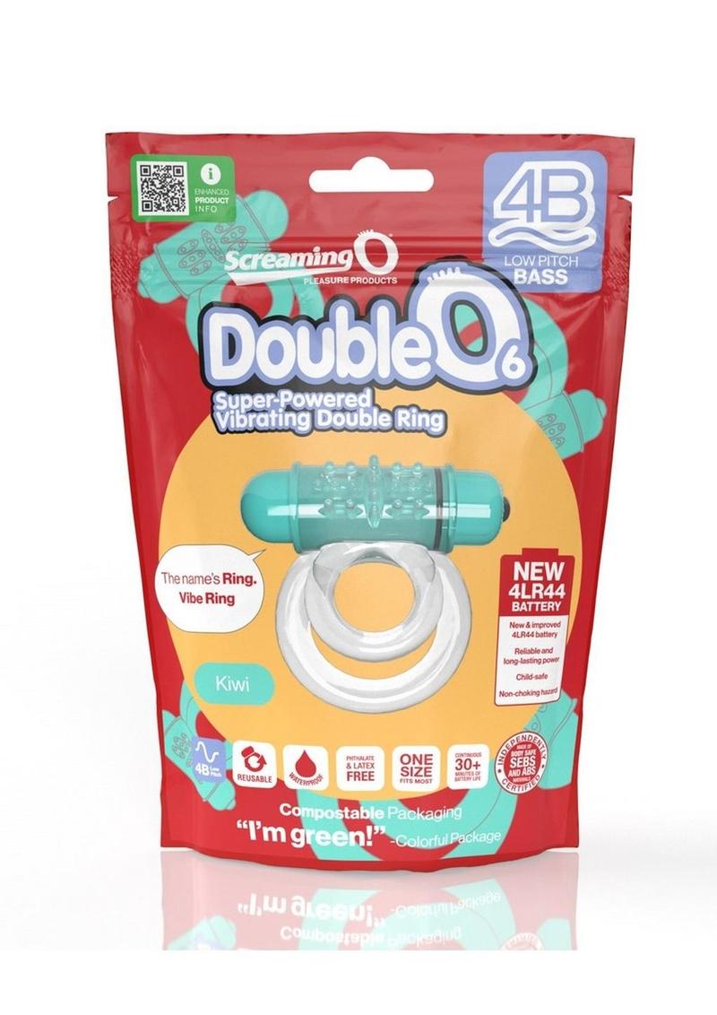 Screaming O Double O 6 Super-Powered Vibrating Double Ring