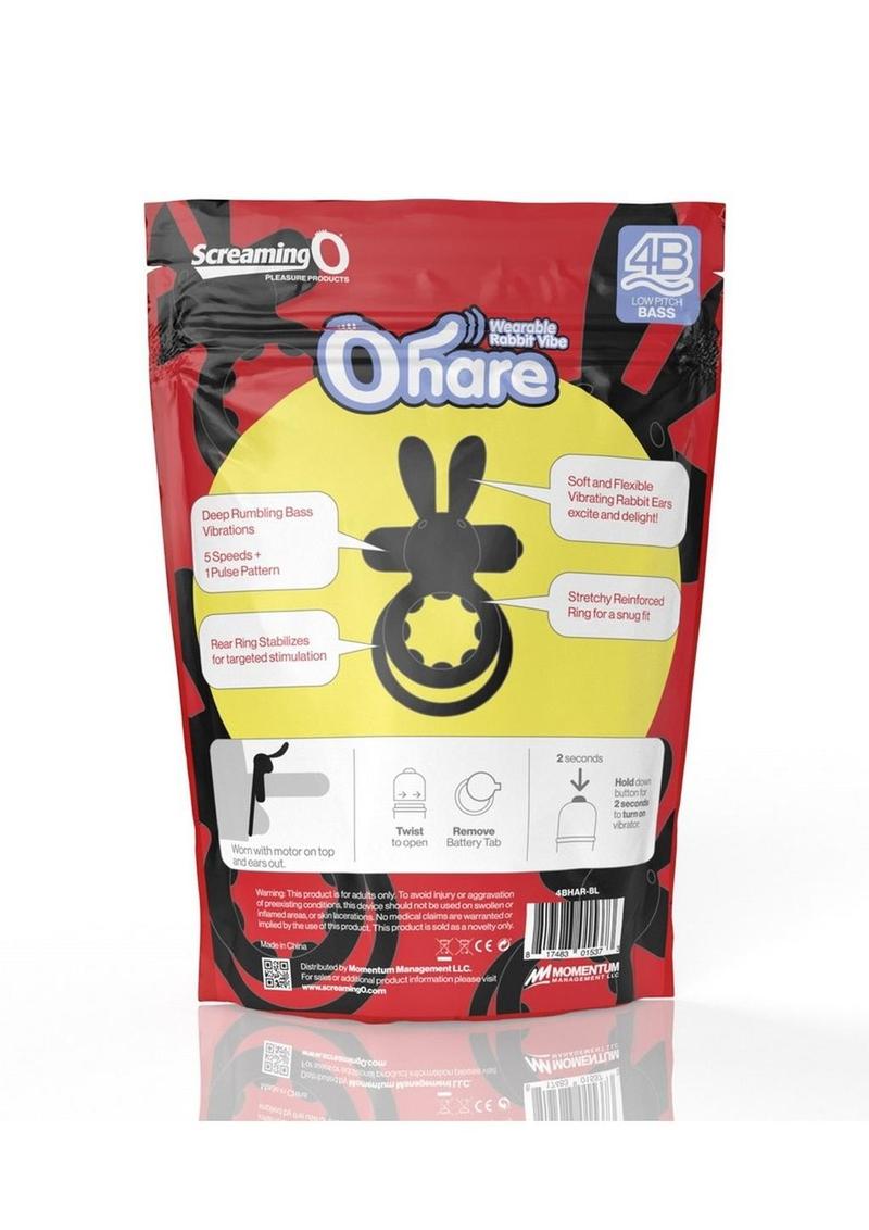 Screaming O 4B Ohare Vibrating Cock Ring