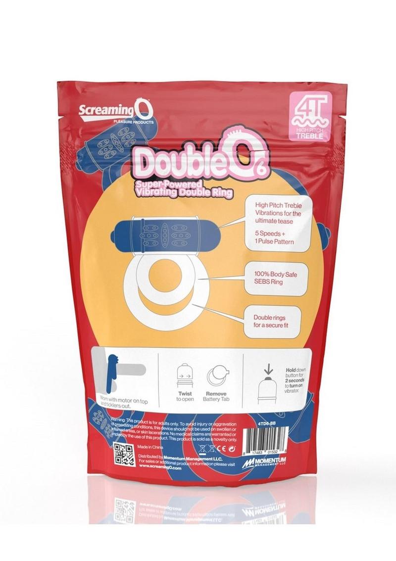 Screaming O Double And Super Powered Vibrating Double Ring