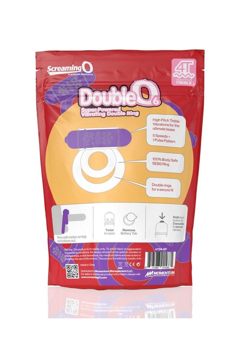 Screaming O Double And Super Powered Vibrating Double Ring