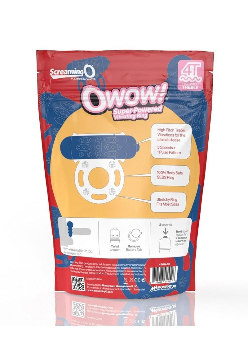 Screaming O 4T O Wow Super Powered Vibrating Ring