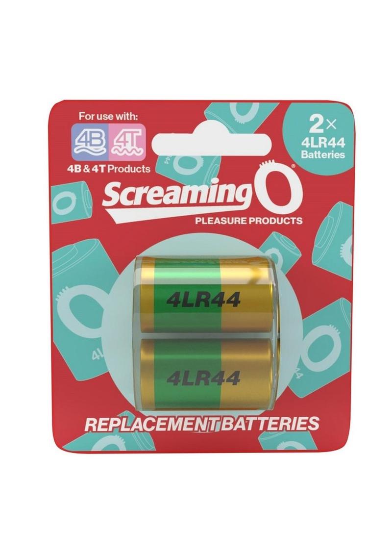 Screaming O 4LR44 Button Batteries