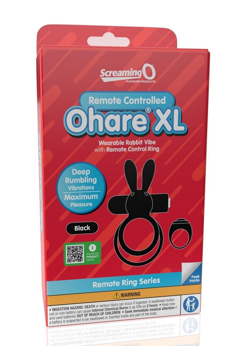 Screaming O Ohare XL Wearable Remote Control Cock Ring