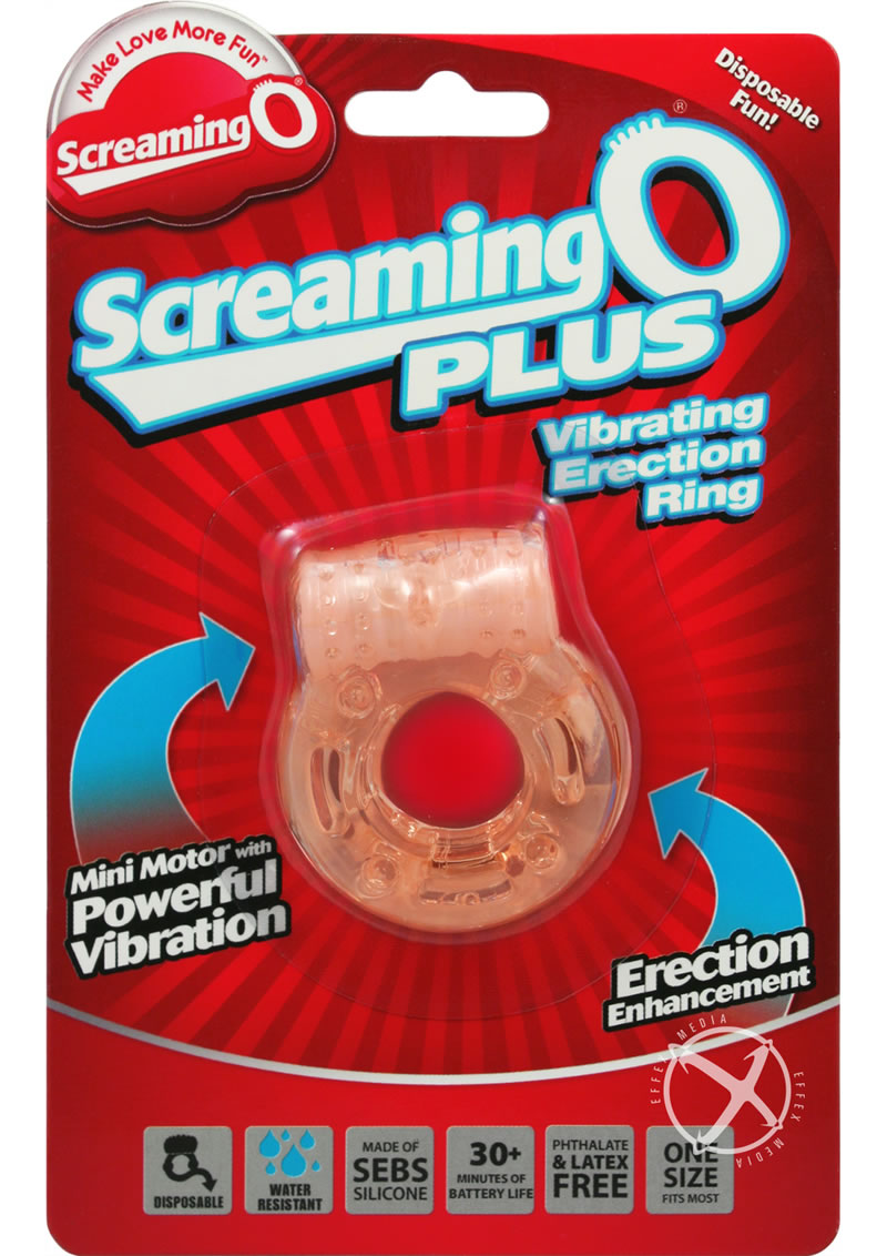 Screaming O Plus Vibrating Erection Ring