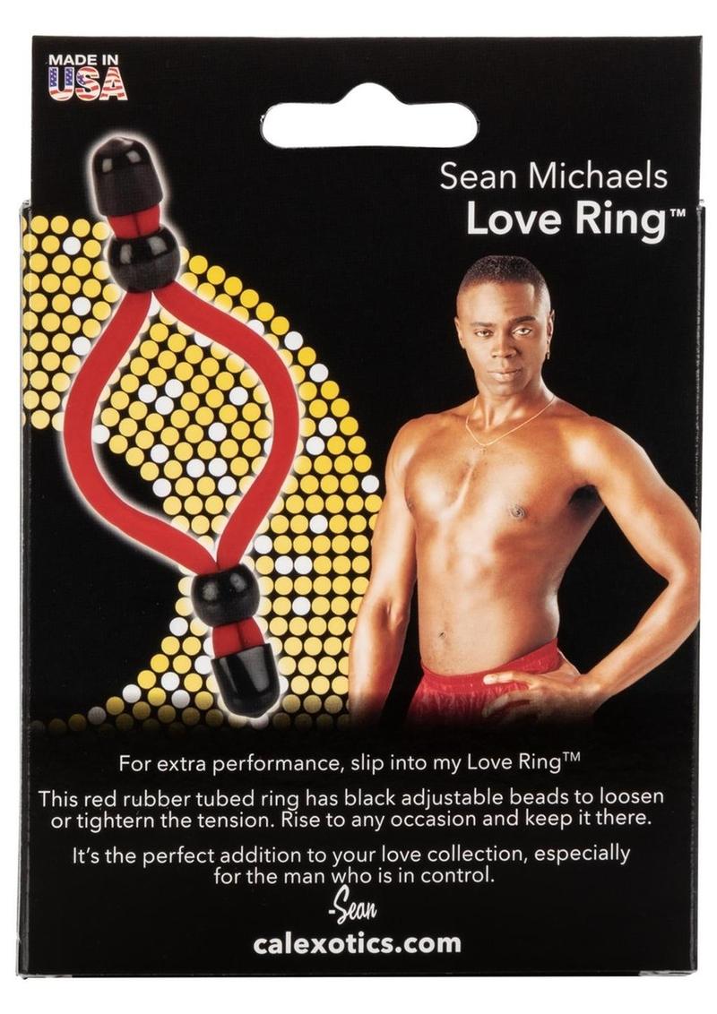Sean Michaels Love Ring  Beaded Support Cock